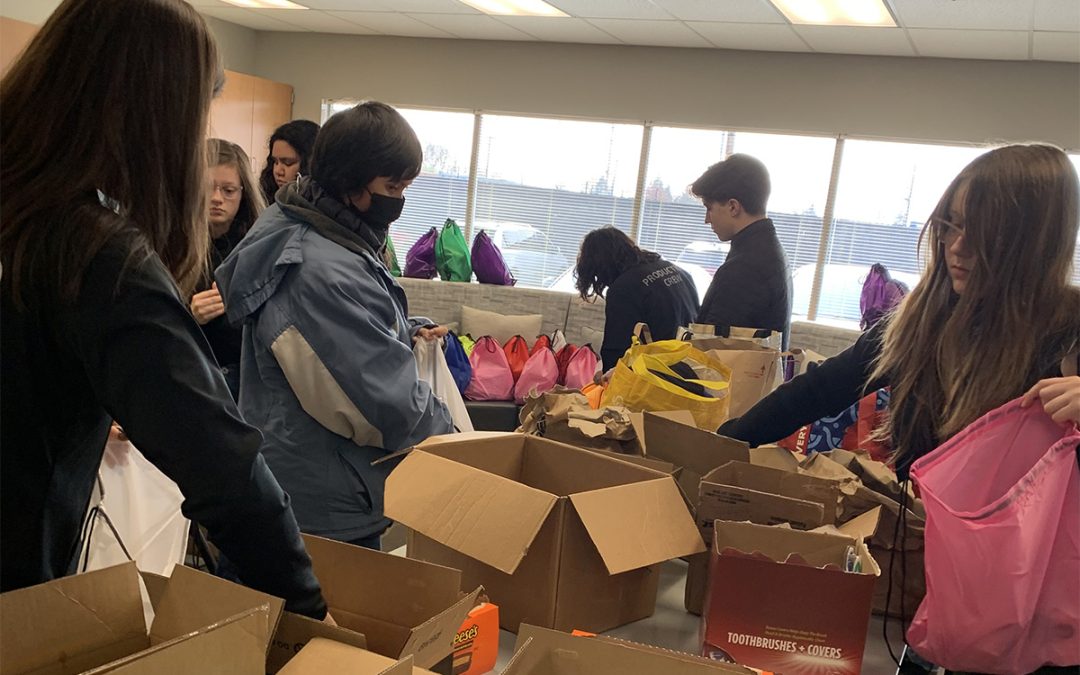 Spreading Hope and Warmth: CTEC Students Assemble 200 Bags of Compassion for Vulnerable Community Members